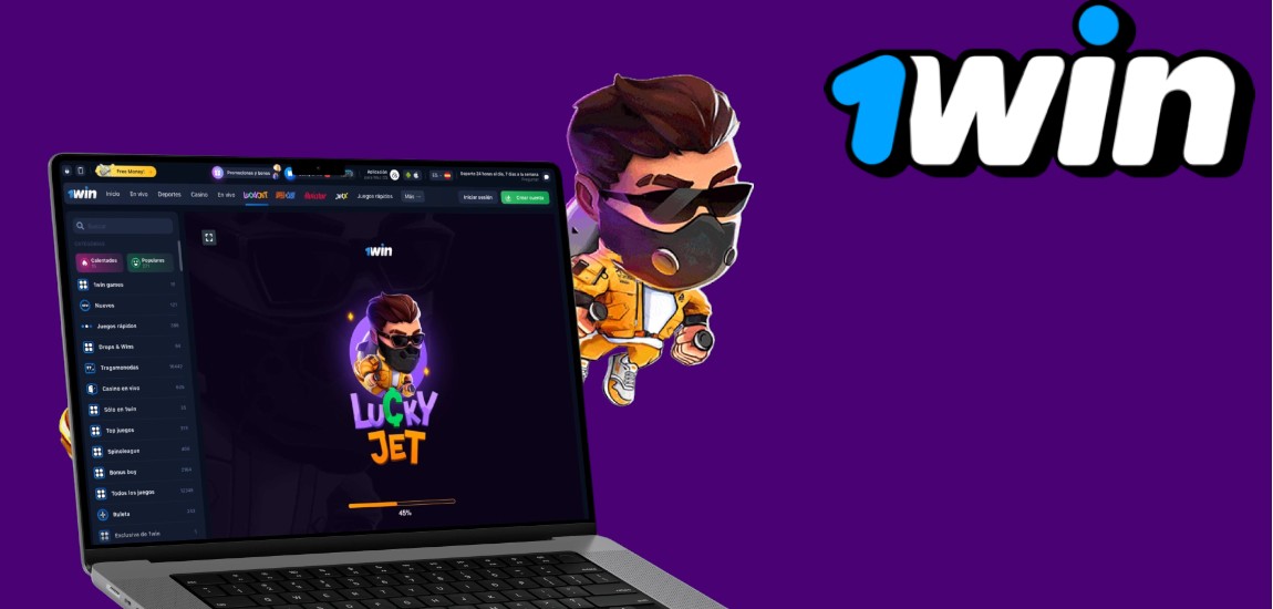 ¿Cómo empiezo a jugar a Lucky Jet de 1Win?